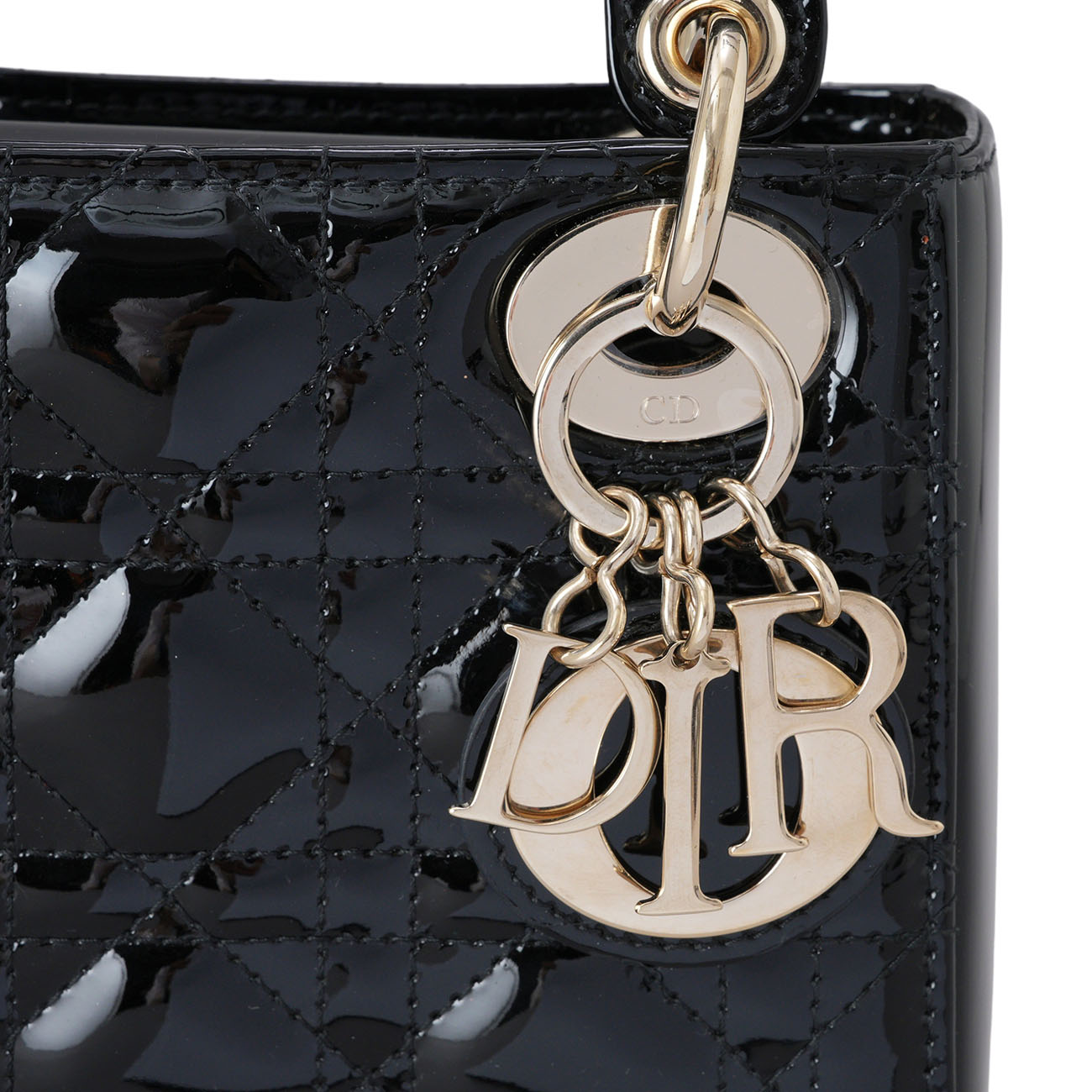 CHRISTIAN DIOR(USED)디올 페이던트 레이디백 미니